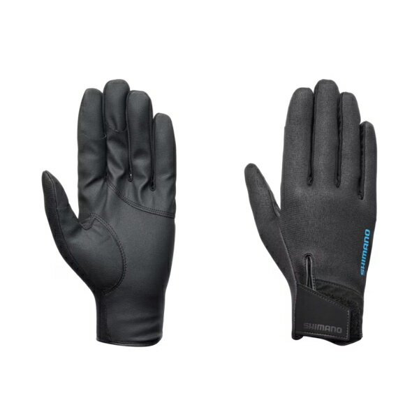 シマノ [90] 25 GL-052Y 03 タイタニューム・アルファ グローブ 指出し ブラック XL