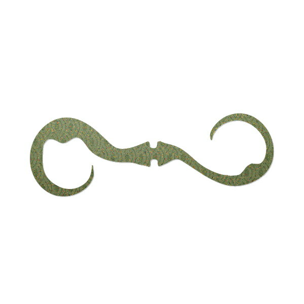 クレイジーコレクション [90] モンスターズラボ/MonstersLab ダブルカーリー ネクタイ モスグリーン (N5)