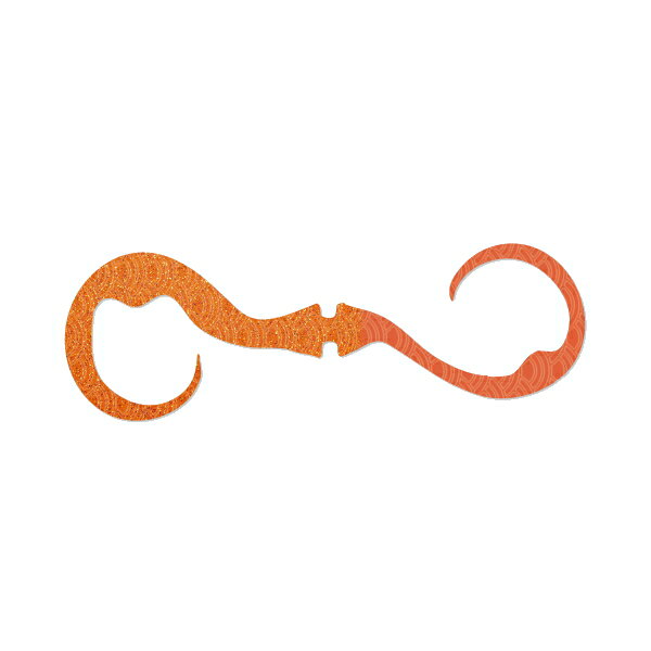 クレイジーコレクション [90] モンスターズラボ/MonstersLab ダブルカーリー ネクタイ ハーフエビオレ/..