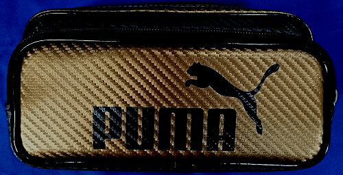 プーマ「PUMA」カラーカーボンWペンケースゴールド(787PMGL）のポイント対象リンク