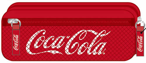 コカ・コーラ(CocaCola）サカモトおもしろ文具redペンポーチ(ペンケース/筆箱）(45227701）