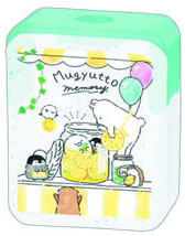 MUGYUTTO MEMORYクラックス（CRUX）スクエアえんぴつ削り（携帯用鉛筆削りハンディシャープナー）（CR5..