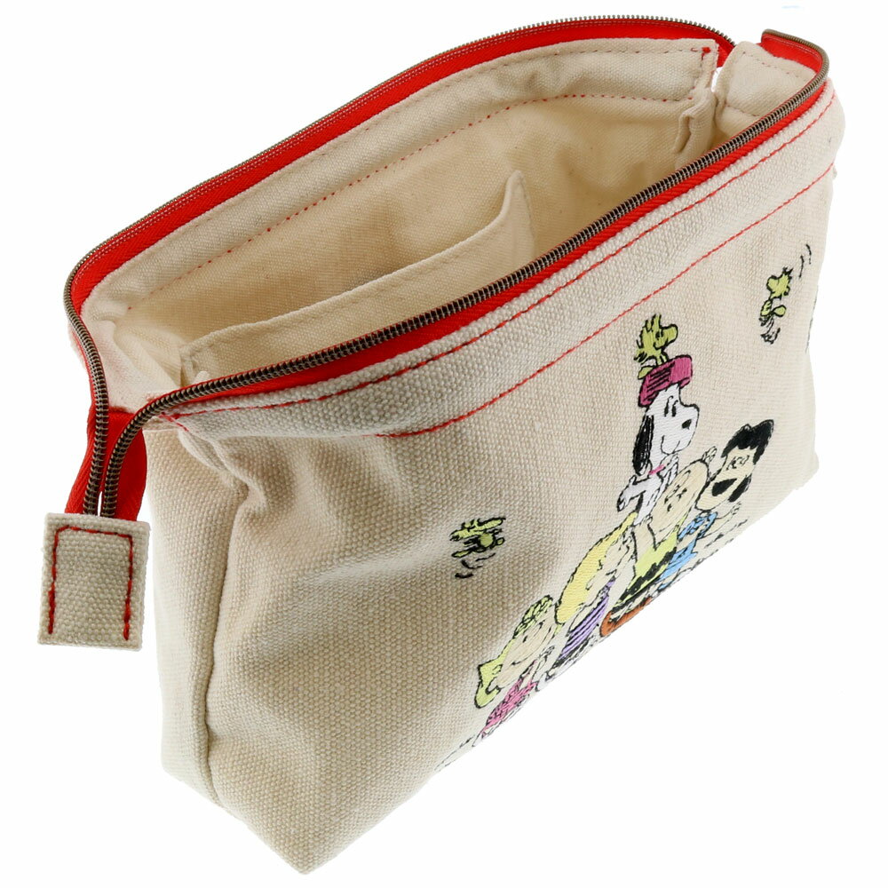楽天市場 スヌーピー Snoopy Peanutsnewlifecollectionワイヤーペンポーチ デニム刺繍ペンケース 筆箱 ホワイト S 紙 文具 ひかり