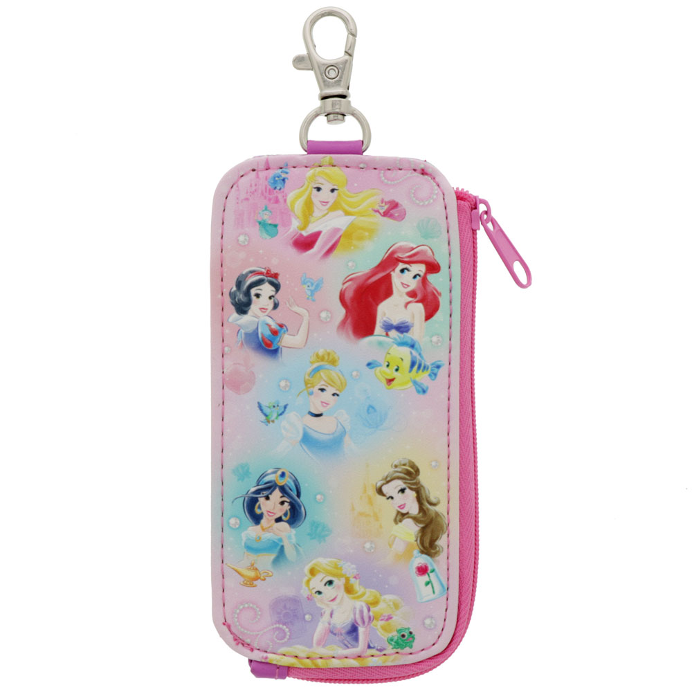 楽天市場 ディズニープリンセス Disneyprincess 21新学期リール付キーケース リール式キーホルダータイプのカギカバー 鍵ホルダー S 紙 文具 ひかり