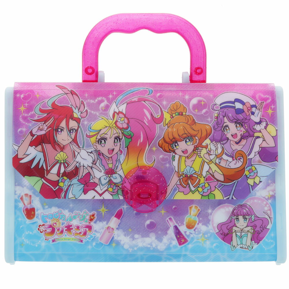 トロピカル〜ジュプリキュアおえかきバッグセット(ぬりえ・うつしえ・クレヨンが入ったおでかけバッグ)(1064320A)