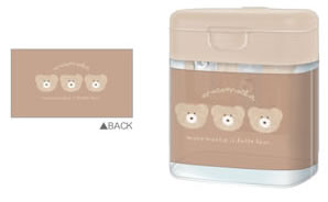 ミルクティークーリア（Q−LIA）2WAYシャープナー（携帯用鉛筆削り[色鉛筆対応]）（QL-52629）