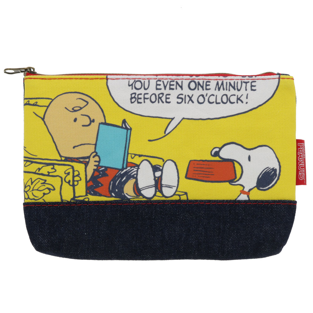 スヌーピー スヌーピー[Snoopy]PEANUTS(ブック）NewLifeCollectionデニム4ペンポーチ(ペンケース/筆箱）(S1423835）