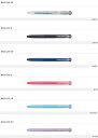 パイロット(PILOT)スーパーグリップG2(0.7細字)(SUPER GRIP・G2)多色ボールペン(油性)0.7mm(BKSG-25F-xx)