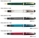 パイロット(PILOT）カスタム74(CUSTOM 74）万年筆その2(ダークグリーン〜透明ワインレッド）(FKKN-12SR-xxx_2）