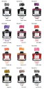 パイロット(PILOT)一般書記用インキ(iroshizuku)【色彩雫】インキその2(霧雨〜山栗)(INK-50-xxx_2)(3)