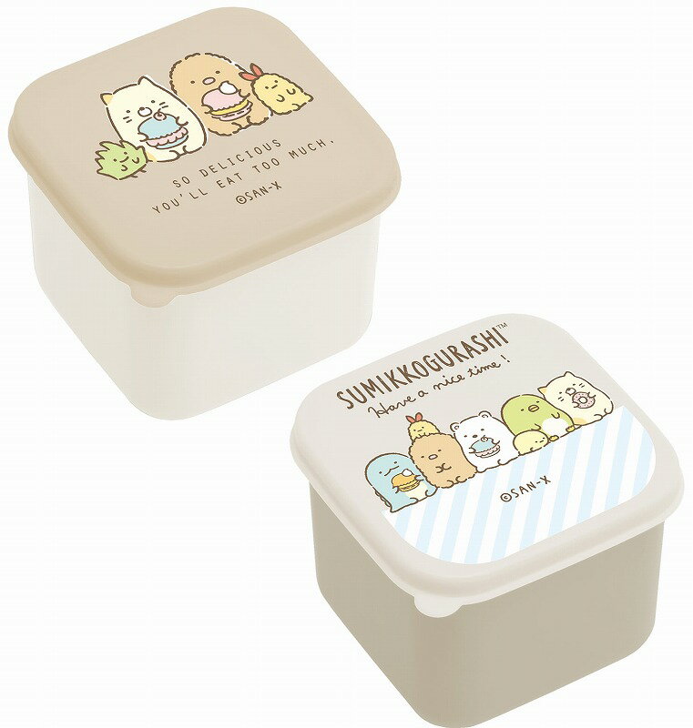 Other - すみっコぐらしS/Gランチマーケットミニシール容器（お弁当箱・おべんとうばこ）（KA13802）