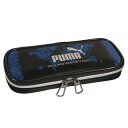 プーマ(PUMA)デジボックスペンケース(ラウンドファスナー筆箱/ペンポーチ)(PM363BK)