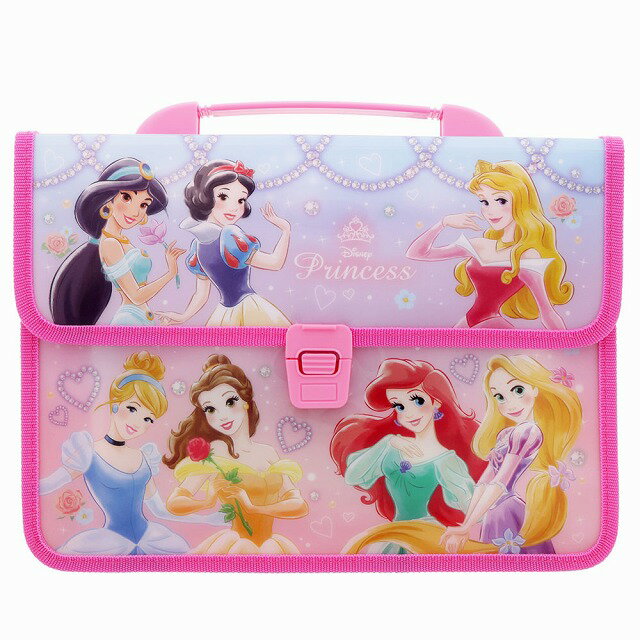 ディズニープリンセス[DisneyPrincess]ステーショナリーバッグ(6点文房具セットバッグ)(5812429A)