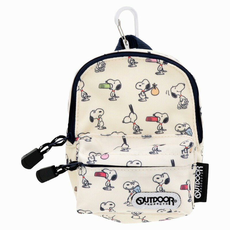 スヌーピー[Snoopy]PEANUTS(チラシ)OUTDOOR24(BACKPACK型)ペンケース(ペンポーチ/筆箱)(S1425501)