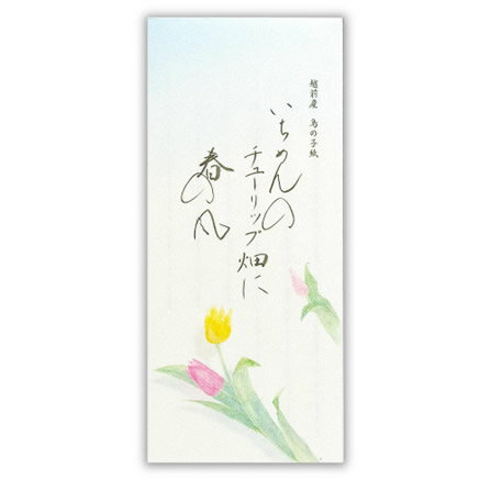 KHS(チューリップ)NB社(エヌビー社)一筆箋(一言便箋/レター箋)(NB-2377103)