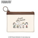 スヌーピー Snoopy PEANUTS／A WALK WITH FRIENDSクラックス(CRUX）ミニポーチ（小物収納袋）(CR302216）