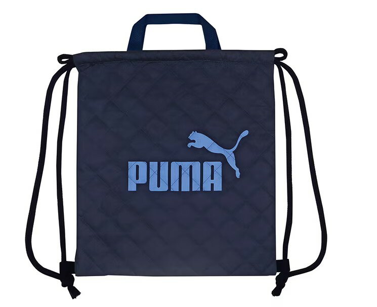 プーマ[PUMA]（ブルー）（クツワ）ナップサック（巾着袋［キンチャク大/体操服バッ...