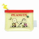 スヌーピーPEANUTS(アイボリー)Snoopy&Friendsミニクリアポーチ(S2331209)(4)