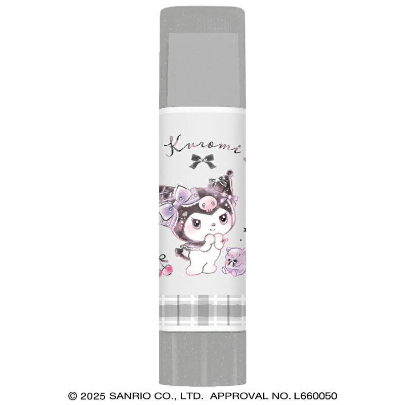 クロミちゃん[SanrioKURIMI]サンリオ（リボン）クラックス（CRUX)スティックのり(固形糊)(CR133844)