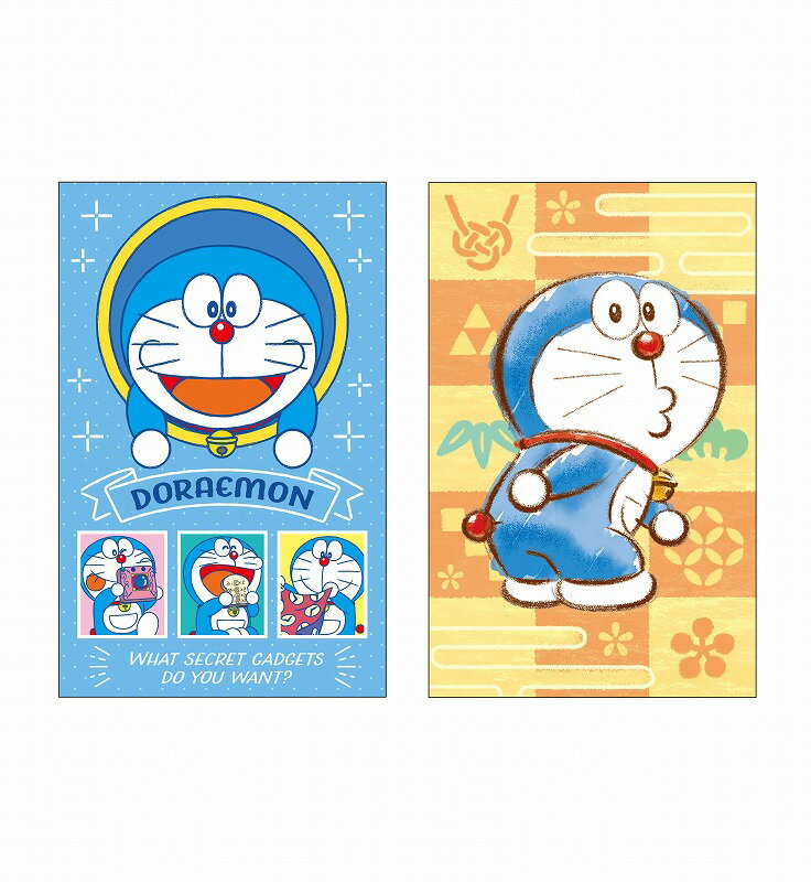 ドラえもん[DORAEMON]ポチ袋（お年玉袋）2柄セット（600-2140-30x2）