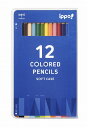 ippo!(イッポ)トンボ(ブルーA柄)フタが折り返せるソフトケース入六角軸色鉛筆12色(いろえんぴつ12C)(CY-KA0112C)