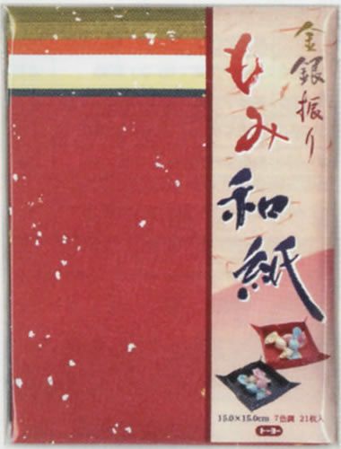 乐天商城 - 金銀振りもみ和紙（15.0）（018020）