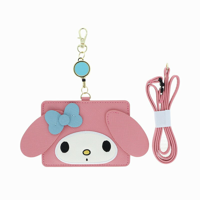マイメロディ[MyMelody]サンリオNewLifeCollection（サンスター文具）リール付きカードホルダー（首下げ名札・IC/IDカードホルダー）(S2221985)