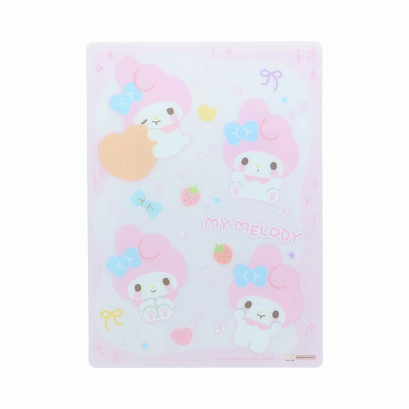 マイメロディ[MyMelody]サンリオステショ☆マシュマロポップ（サンスター文具）クリア下敷き(S4141830)【材質】PPクリアな透け感がかわいい下敷き 【本体サイズ】W180×H250×D0.6mm【本体重量】約25g【パッケージ入サイズ】W185×H251×D0.8mm【パッケージ入重量】27g*絵柄はサンプル画像です。実際の絵柄と多少異なる場合がございます。4901770055091 **kw**新学期 キャラクター文房具 新入学・入園 入学準備 入学祝い 入園祝い 2027 シリーズ名 マイメロディ[MyMelody]サンリオ ブランド名 サンスター文具/マイメロディ[MyMelody]サンリオ カラー ローズ　ピンク キャラクターグッズ おねがいマイメロディMyMelody(マイメロちゃんクロミちゃん) 下敷き **kw** メーカー希望小売価格はメーカーサイトに基づいて掲載していますサンリオ キッズランド キャラクターグッズ キティ シュガバニーズ ジュエルペット マイメロ ミュークルドリーミー シナモロール