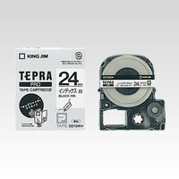 Rakuten - テプラテープカートリッジインデックスラベル　透明つや消し　24mm（STY）