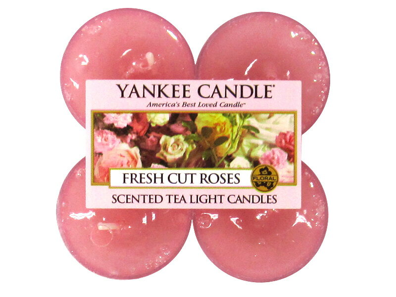 ヤンキーキャンドルYankeeCandle クリアカップティーライト Fresh Cut Rosesのサムネイル
