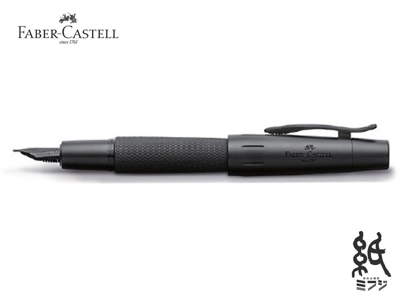 ファーバーカステル ファーバーカステルFABER-CASTELL 万年筆エモーション ピュアブラック 両用式ステンレスペン先M 148620