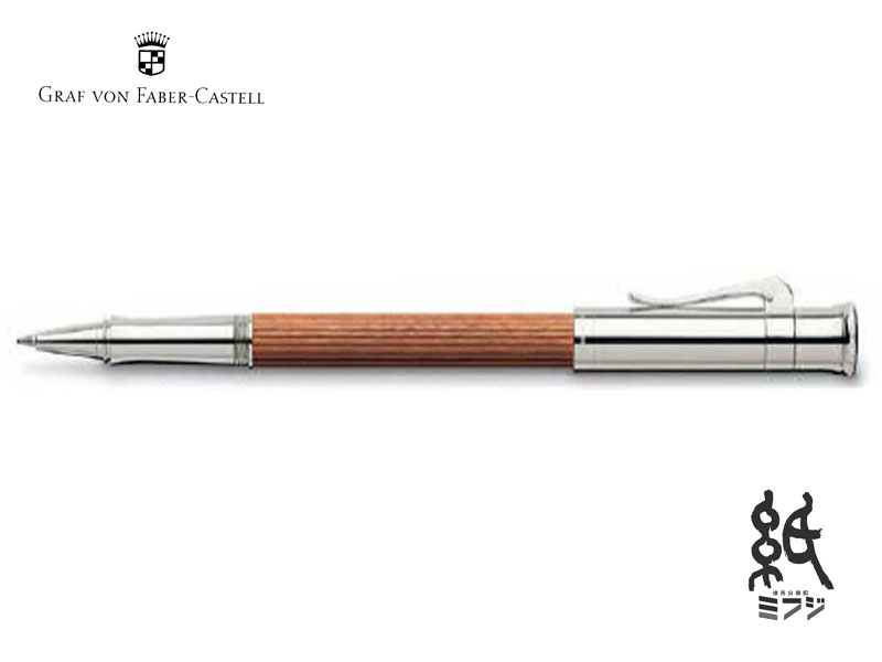 ファーバーカステルFABER-CASTELL ローラーボールクラシックペルナンブコ プラチナコーティング 145510