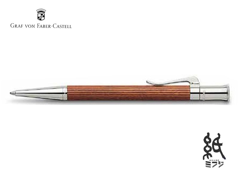 ファーバーカステルFABER-CASTELL ボールペンクラシックペルナンブコ プラチナコーティング 145530
