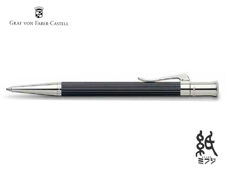 ファーバーカステル ファーバーカステルFABER-CASTELL ボールペンクラシックエボニー プラチナコーティング 145531