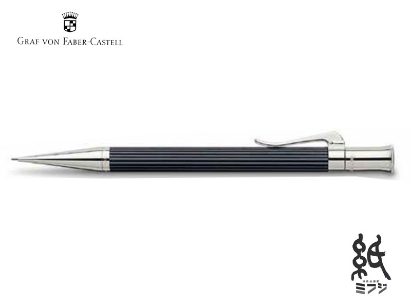 ファーバーカステルFABER-CASTELL ペンシルクラシックエボニー プラチナコーティング 0.7mm 135531