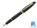 アウロラ アウロラAURORA 万年筆イプシロンIPSILON ブラック ゴールドプレイトペン先F/M B11-N