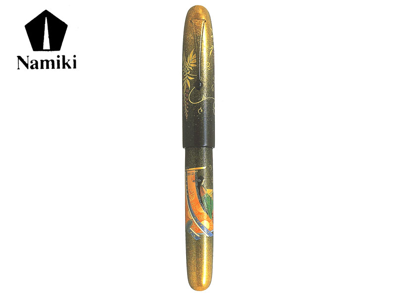 Namikiナミキ万年筆 EMPERORエンペラー紫式部 M中字 研出高蒔絵 FNF-45M-MU-M