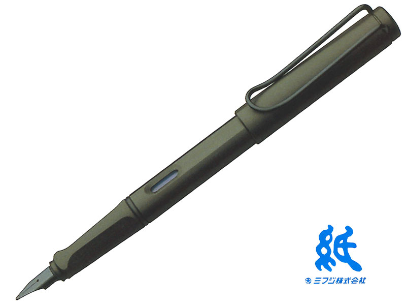 ラミーLAMY 万年筆サファリsafari ブラック スチールペン先 L17