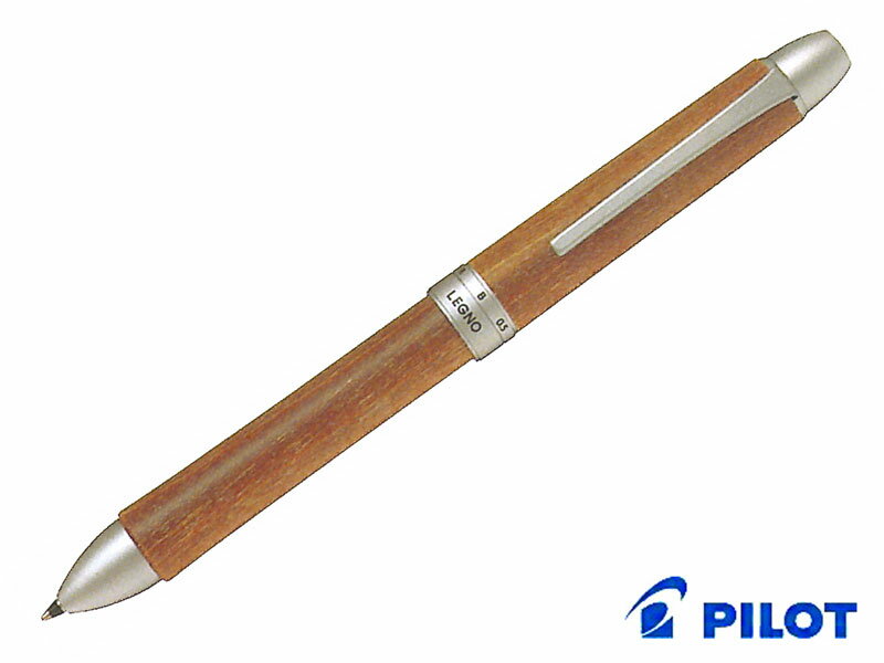 パイロットPilot ボールペンツープラスワンレグノメイプルLEGNOMaple2色ボールペン+シャーペン BK/RE 0.7mm モクメ BTHL-5SK