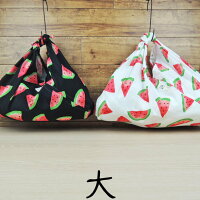 kami-to-nunoのあずま袋★スイカ(大:肩掛けサイズ)MadeinJapan