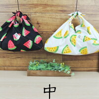 kami-to-nunoのあずま袋★スイカ(中:手持ちサイズ)MadeinJapan