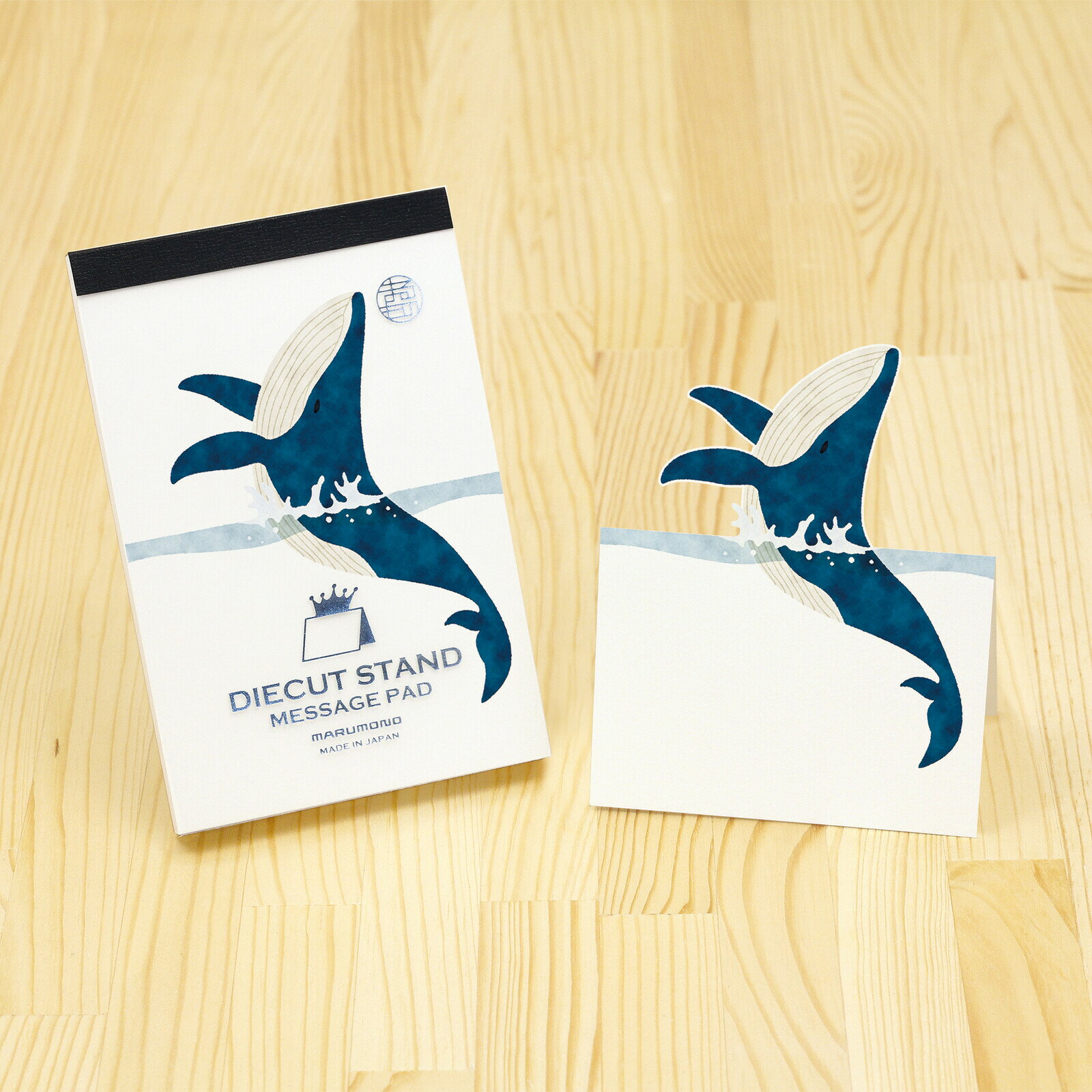 メッセージパッド クジラ 日本製 made in Japan