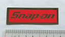 Snap-on (スナップオン) ステッカー DC52 小 USA純正 並行輸入品