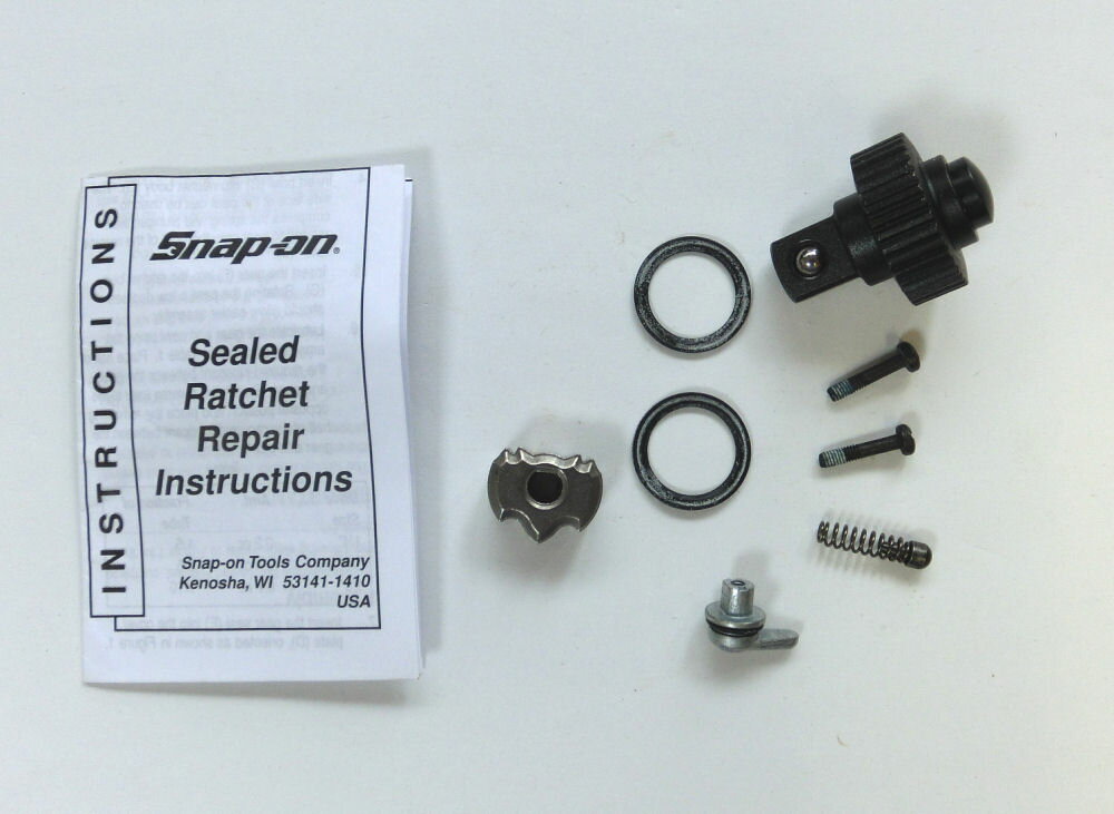 Snap-on (スナップオン) ラチェット 修理用 リペア パーツ セット 3/8差込み80ギヤ クイックリリース RKRFR80 並行輸入品　適応するラチェットはFR80,FHR80です