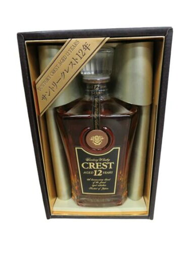 【埼玉県配送限定】【未開栓】サントリー ウィスキー クレスト 12年 43% 750ml 【埼玉県配送限定】【未開栓】サントリー ウィスキー クレスト 12年 43% 750ml