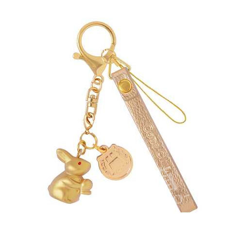 【メール便】Dr.コパ 開運卯のストラップ＆キーホルダー　2023年金運・健康・人間関係・輝く自分を作る　ドクターコパ　競馬　風水のサムネイル