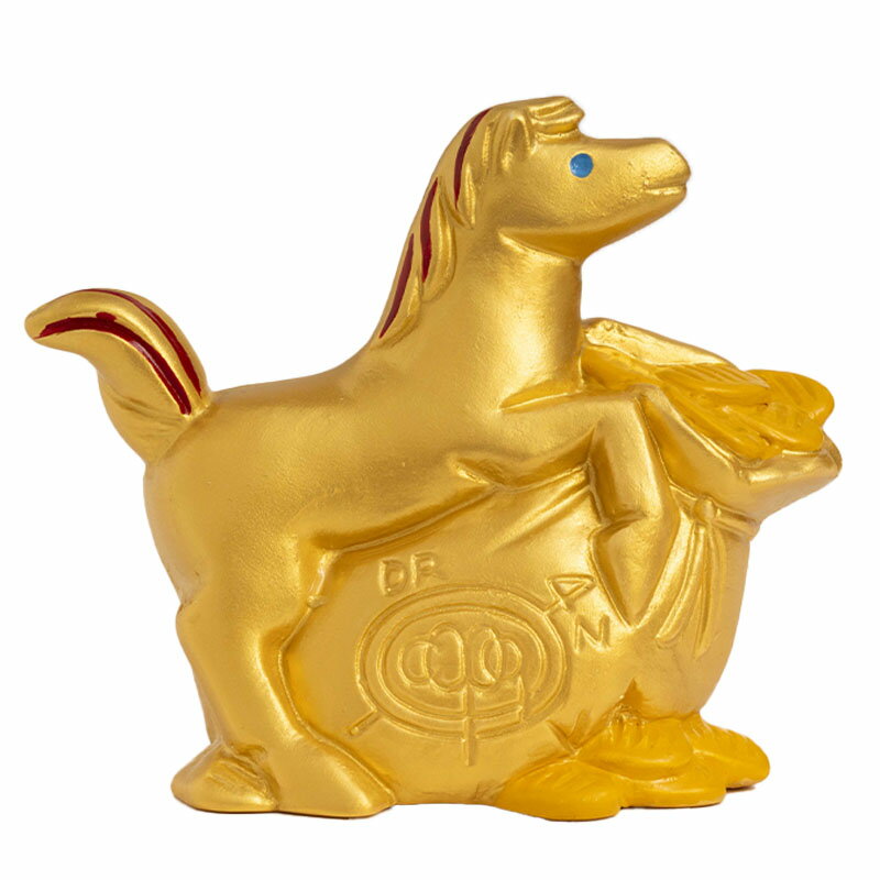 Dr.コパ 開運 干支 午 置物 開運 午年 2026 リバーシブル おみくじ付き インテリア 玄関 飾り 風水 小林祥晃 干支置物 開運グッズ 贈り物 ギフト 新年 正月 飾り物 午の置物 開運 勝負運 金運 招福 午の厄除け 干支インテリア 干支飾り 十二支 午