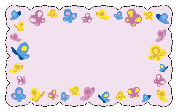 【DMK-045】15枚パック かわいい型抜きタイプのメッセージカード 名刺サイズ デザインメッセージカードミニ ミニメッセージカード【メール便対応商品】