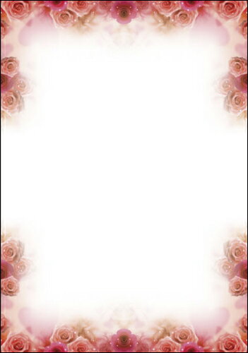 大人気！3個セットがお得♪【FU-004】在庫限りで終了！ デザインOA用紙　チラシ ポップ メニュー表 招待状　フローラル A4サイズ　1パック10枚入り［インクジェット対応用紙］【メール便対応商品】