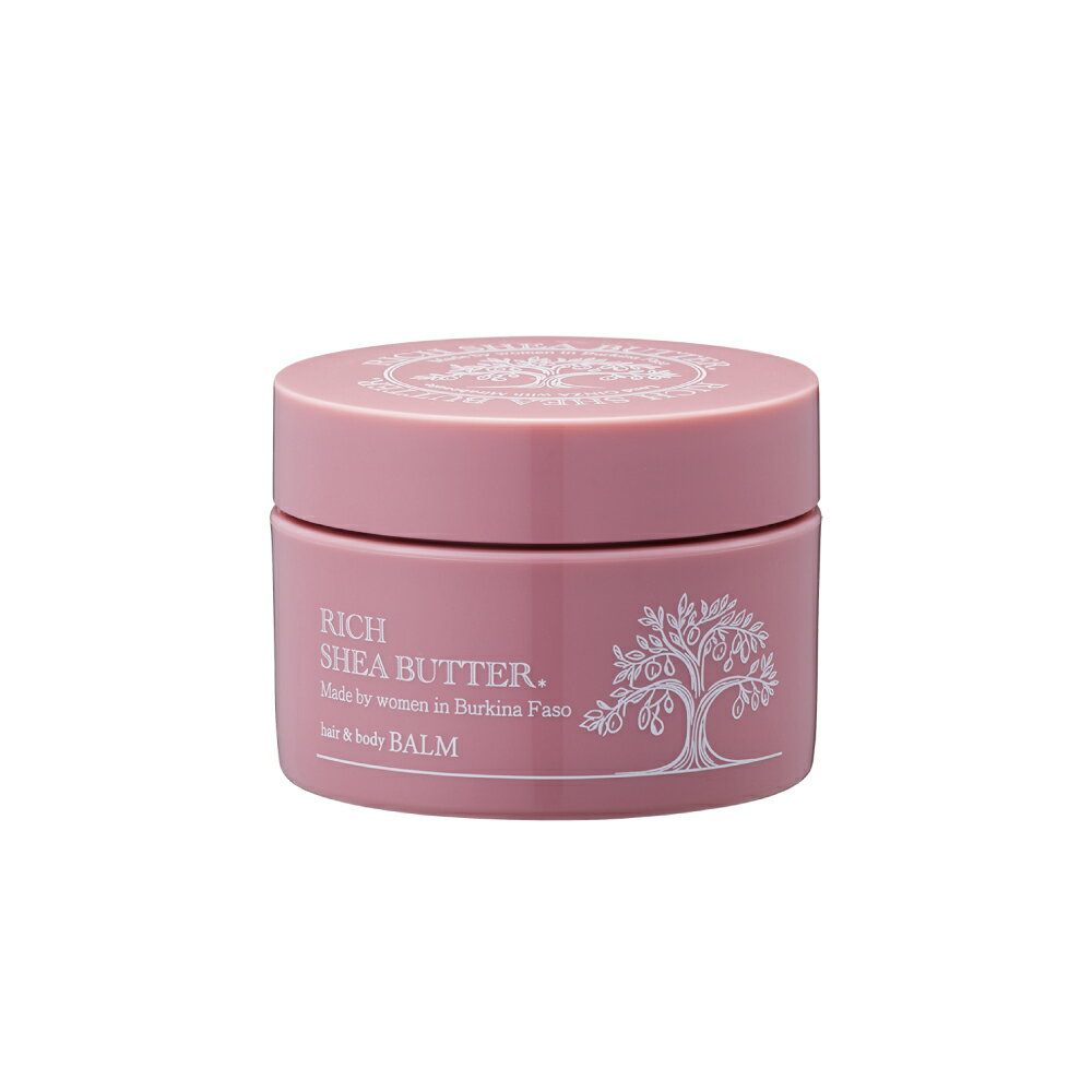 樂天商城 - 【送料無料！】【公式】ロンド GINZA withミラボーテ ミラボーテ リッチバターバーム　40g　ブルキナファソ産シアバター配合　ヘアスタイリング料 ハンドクリーム SDGs対応原料 高保湿力 万能バーム　マルチバーム　天然成分　サステナブル　フリージアの香り